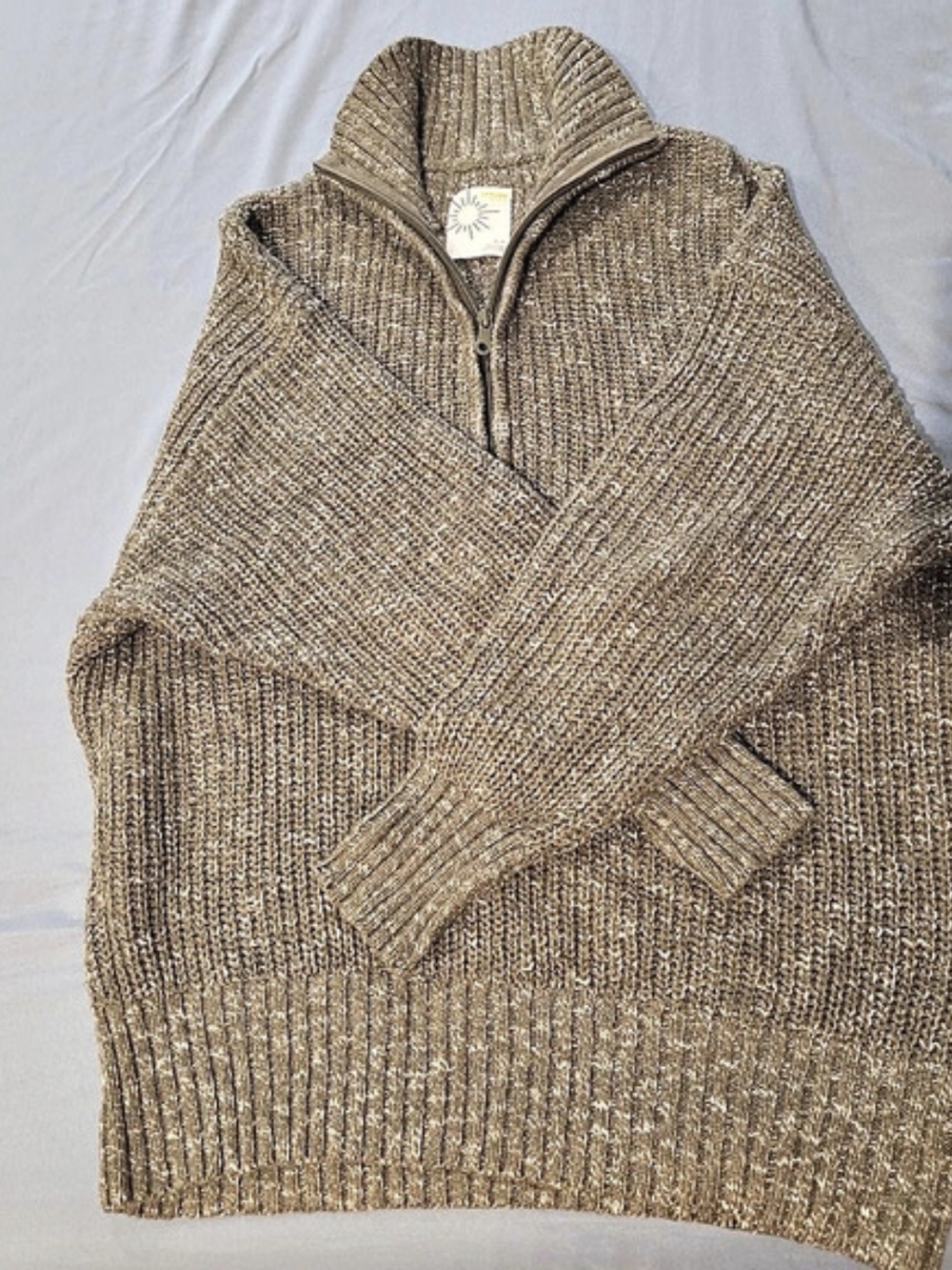 Offline by Aerie Chillside Quarter Zip Sweater Size Small